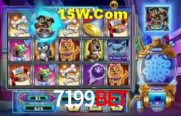Interface moderna da plataforma 7199Bet